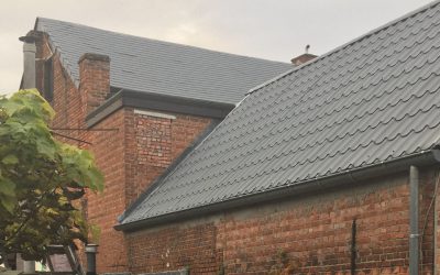 Nieuw leien dak in Bornem