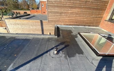 Vernieuwd plat dak in Ekeren