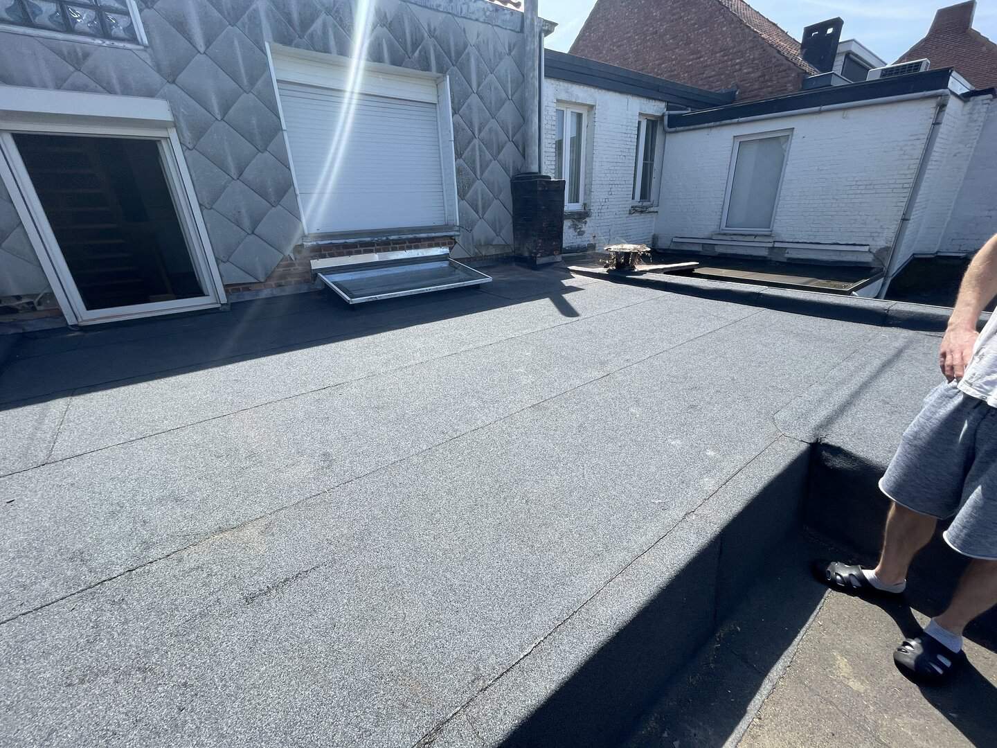 Nieuw plat dak in Zwijndrecht