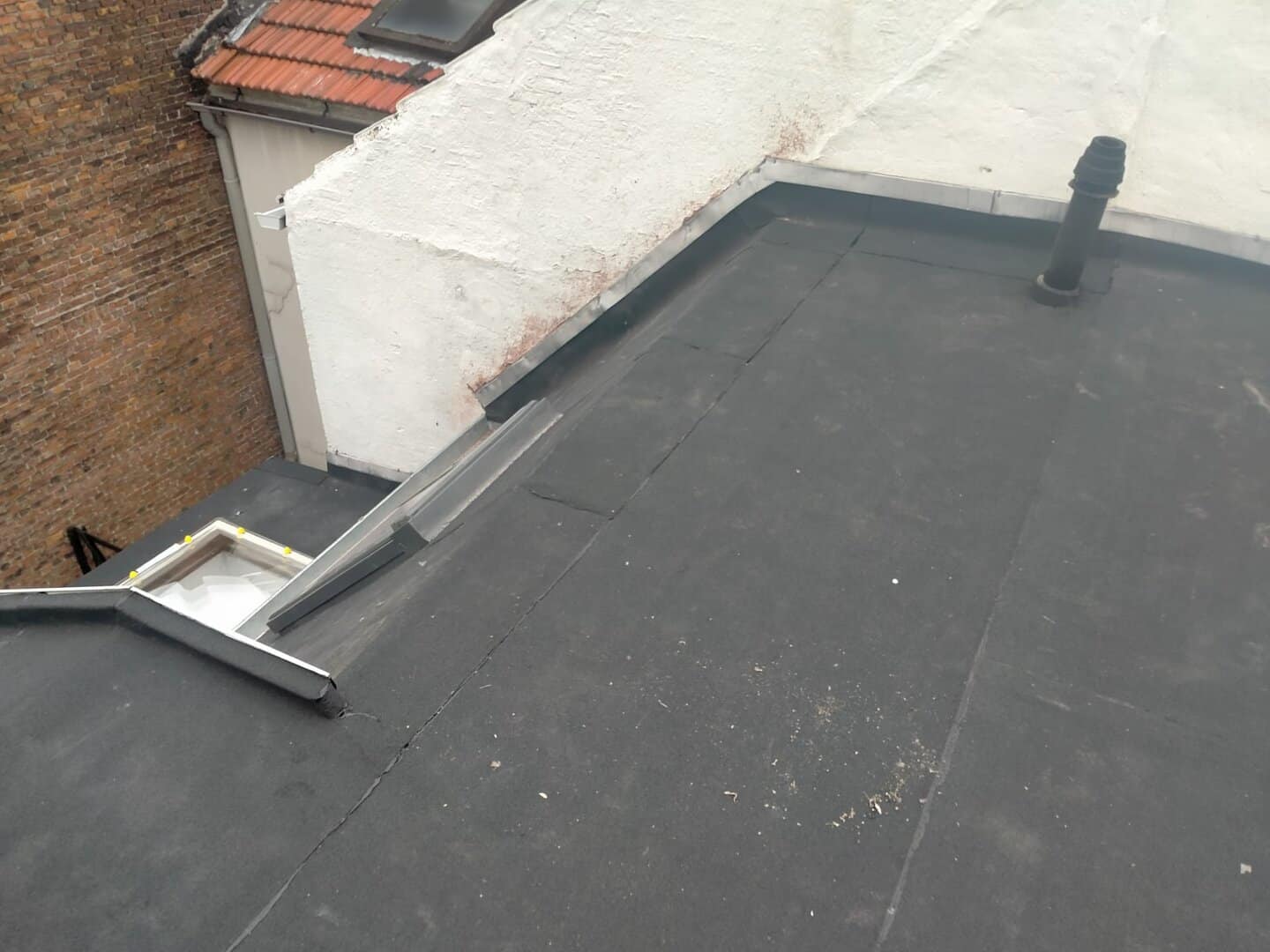 Renovatie plat dak in Antwerpen