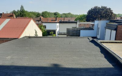 Dakrenovatie plat dak in Wilrijk
